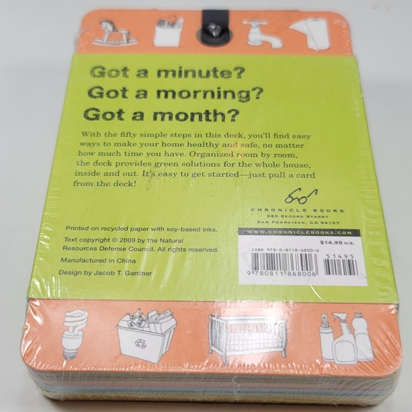 NRDC: Simple Steps Deck: A Healthy Home. A Healthy Planet. 50 Easy Actions - Picture 2 of 2